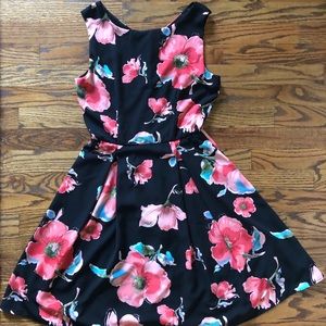 ModCloth Yellow Star Floral Dress Size Small